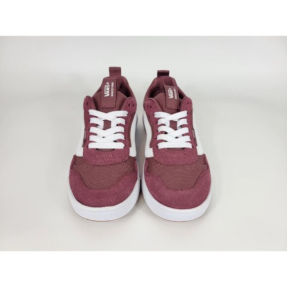 Vans Range Exp Suede Canvas Shoes Sneakers Womens Size 6 Red White VN0A5HVB1N0 - Picture 3 of 10